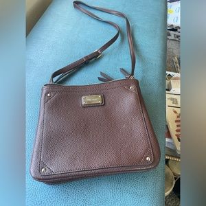 Nine West brown leather purse